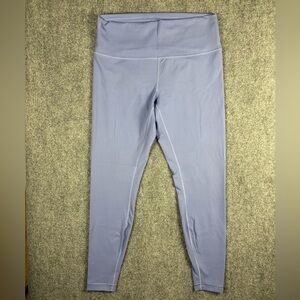 Lululemon Wunder Under High Rise Luxtreme Leggings Lavender Size 14